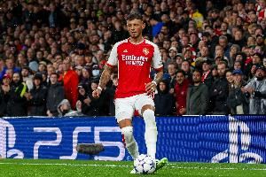 记者：本-怀特、诺尔高今日回归阿森纳训练，萨卡、萨利巴缺席