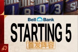 太阳中文公布“首发阵容”：布克、阿伦、邓恩、狄龙、伊戈达罗